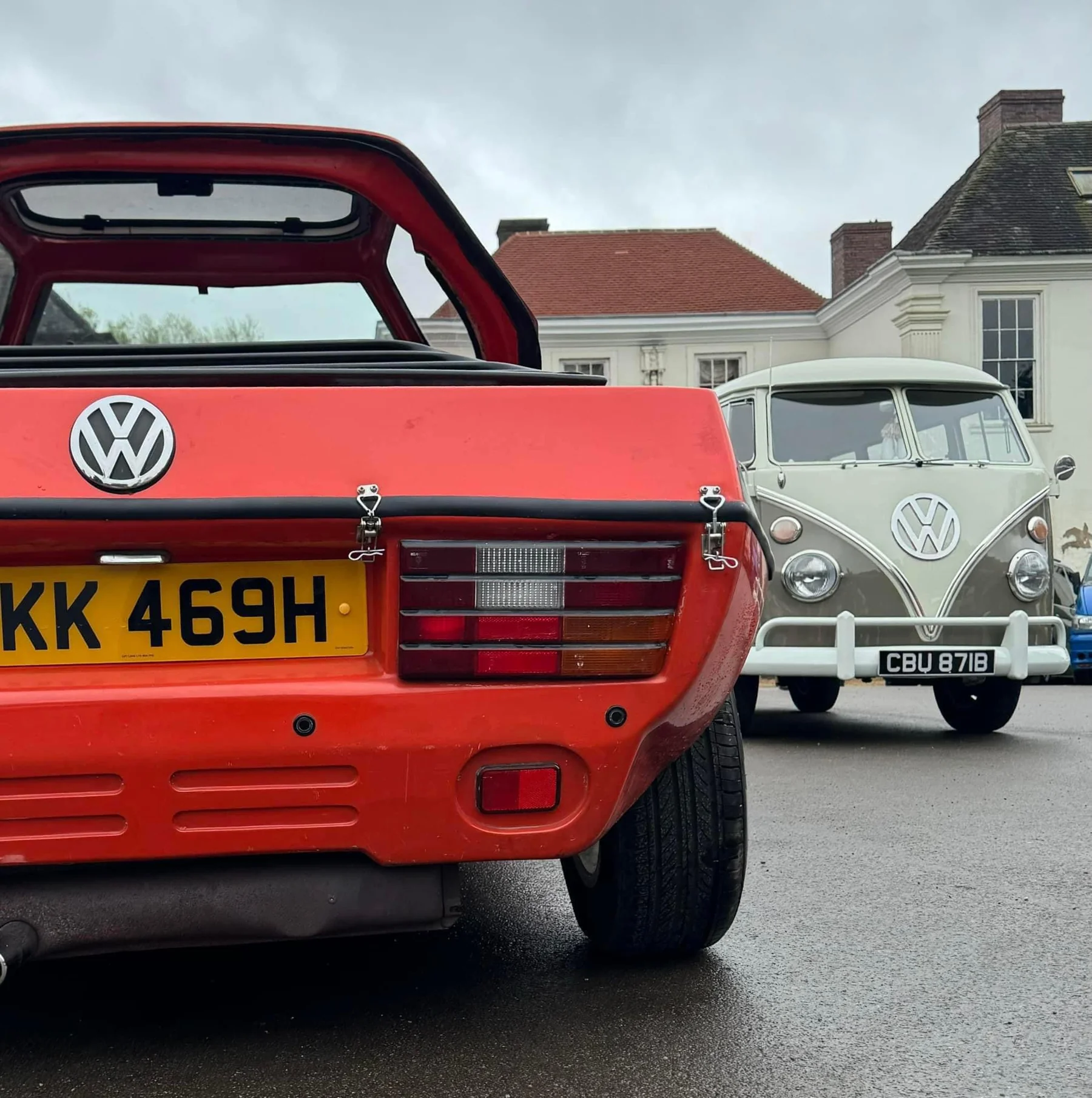 Custom Body Repair Nova kit car with classic Volkswagen camper